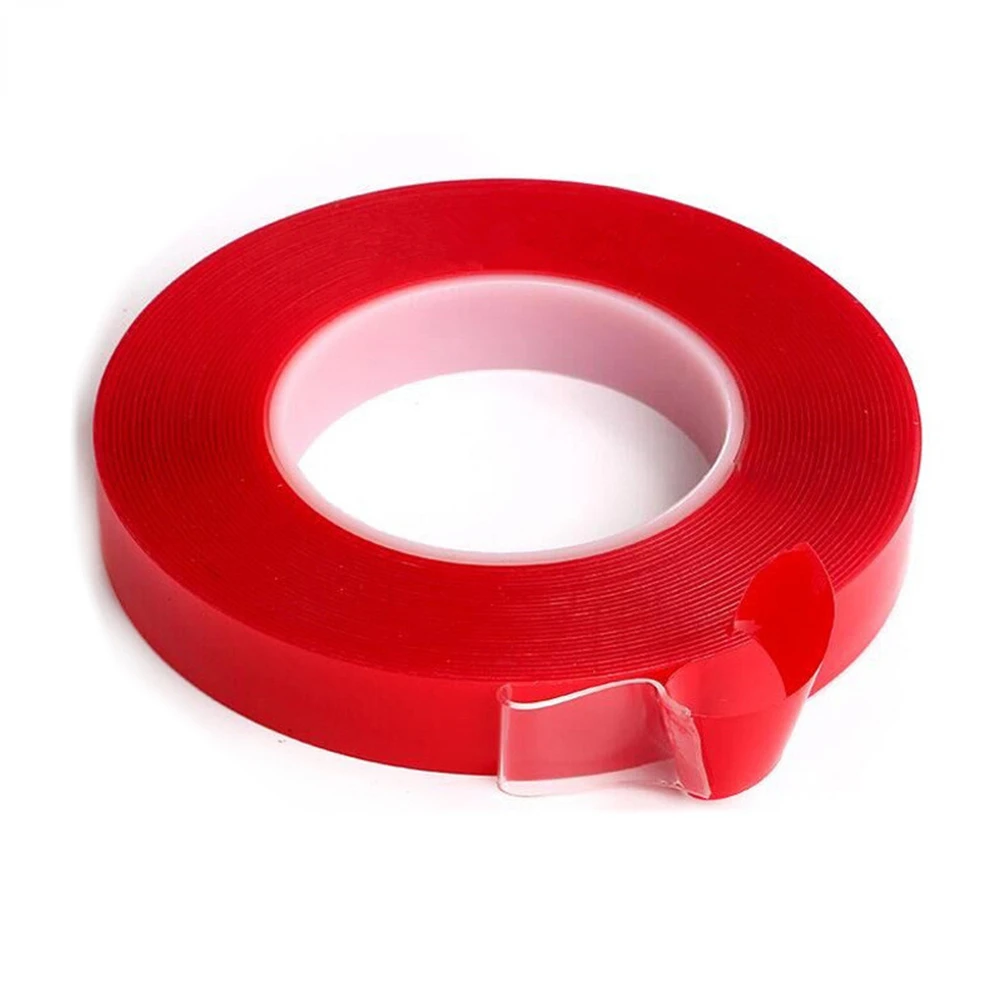 

3m Acrylic Double Side Adhesive Tape Transparent Sticker No Traces For LED Strip Car Auto Interior DIY Home Work Wall Photoes