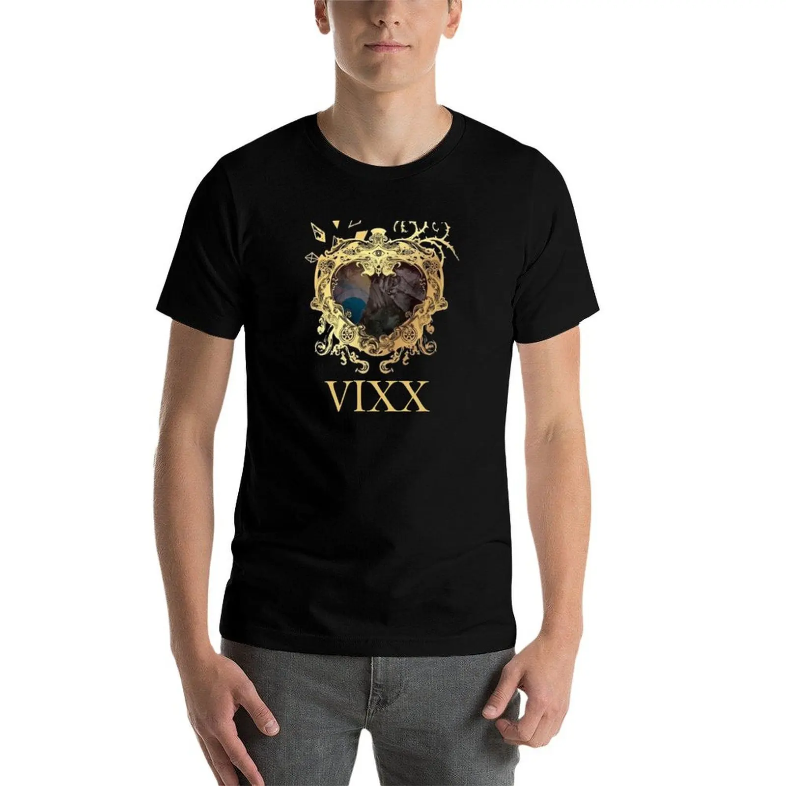 Фото Футболка VIXX, повседневная рабочая футболка №4