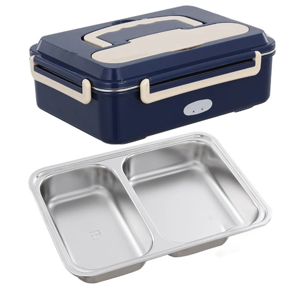 

Warmer Container Lunch Box Container Electric Heating Food Warmer For Office Kitchen Storage Leakproof Lunch Box