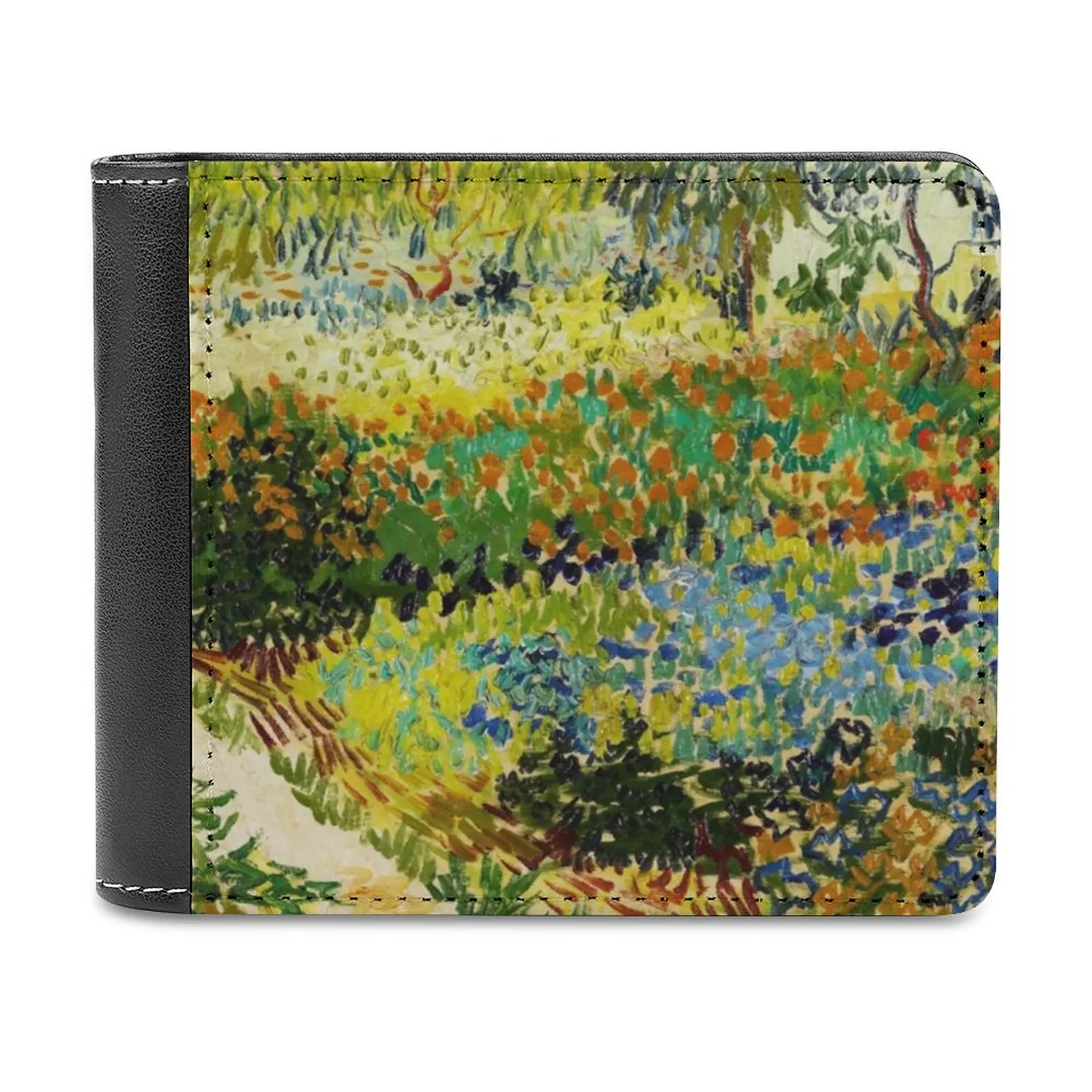 

Мягкие мужские кошельки Van Gogh-Garden At Arles, новый кошелек, держатели для кредитных карт, мужские кошельки, мужской кошелек, кошелек Ван Гог арлес сад At