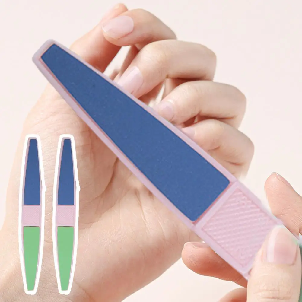 

Nail File Dual Side Reusable Grip Ultra-Light Labor-saving PP Material Nail File Manicures Pedicure Tools Nail Supplies
