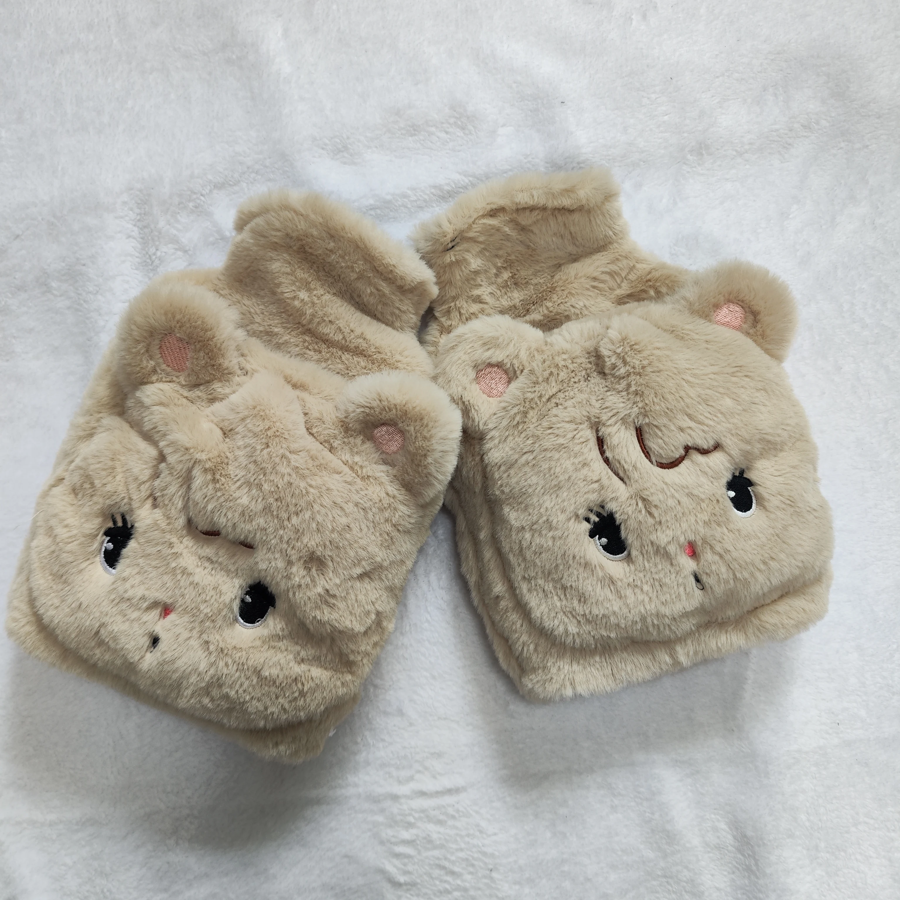 1000 мл сумка для горячей воды из ПВХ внутри с инъекцией милый мультяшный медведь