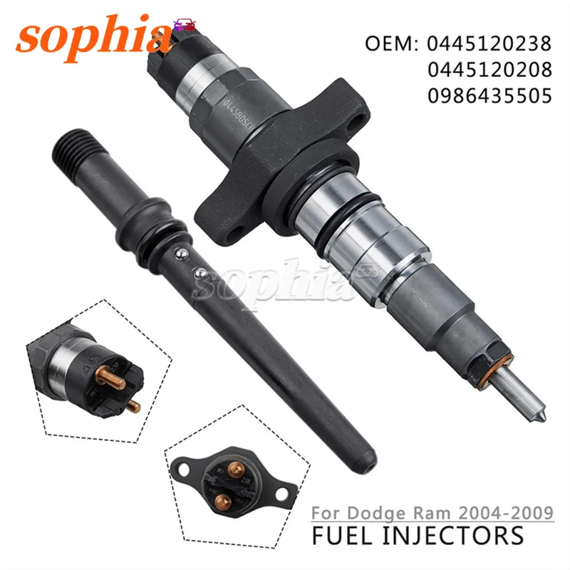 Дизельный инжектор с общей топливной магистралью 0445120255 0445120238 0986435505 0445120007 0445120273