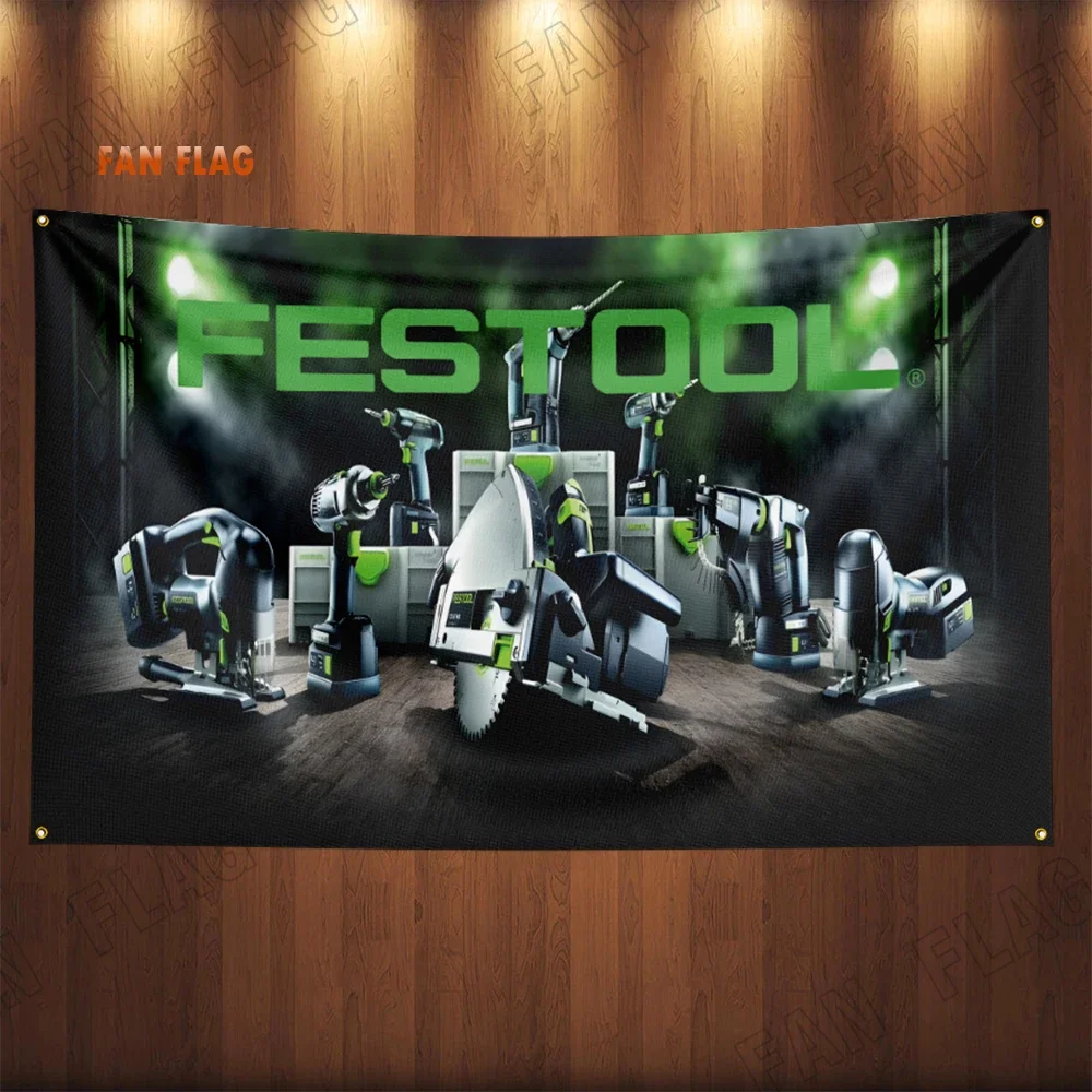 Баннер Электрический из полиэстера с принтом 90x150 см