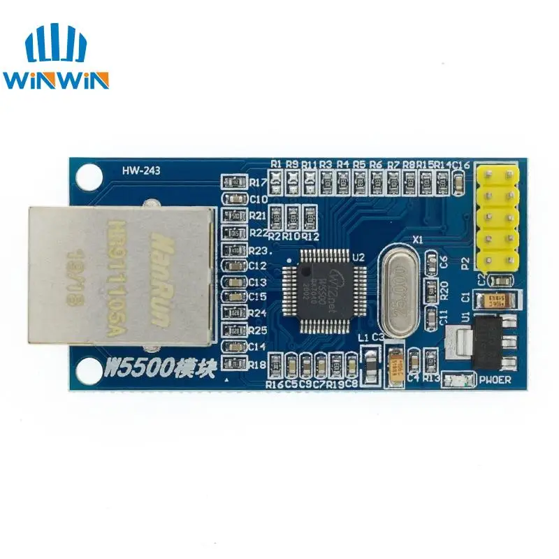 

Сетевой модуль W5500 Ethernet, оборудование TCP / IP 51/STM32, программа микроконтроллера через W5100