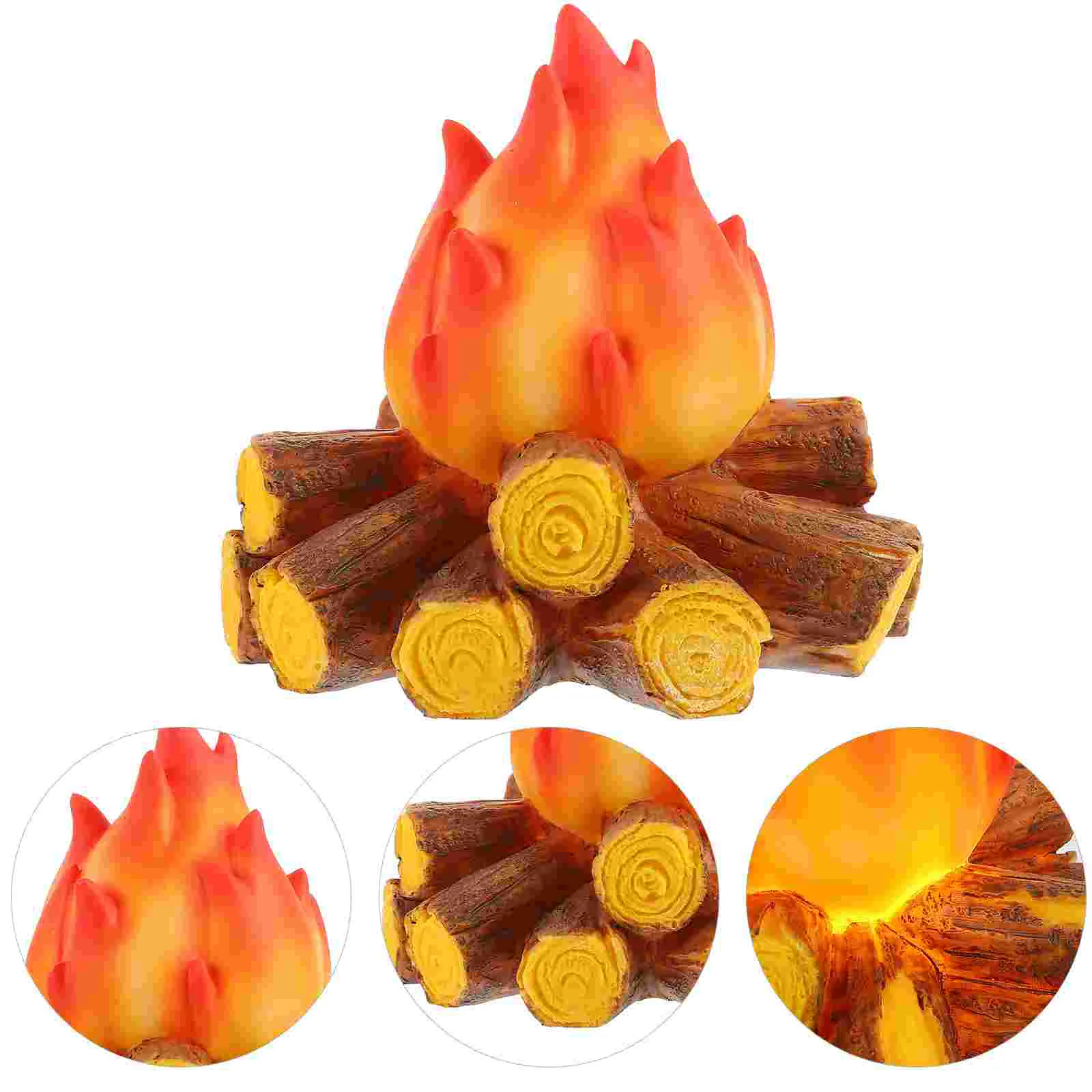 

Flame Lamp Fake Night Light Indoors Decorative LED Effect Fire Flameless Lights Table Bulbs