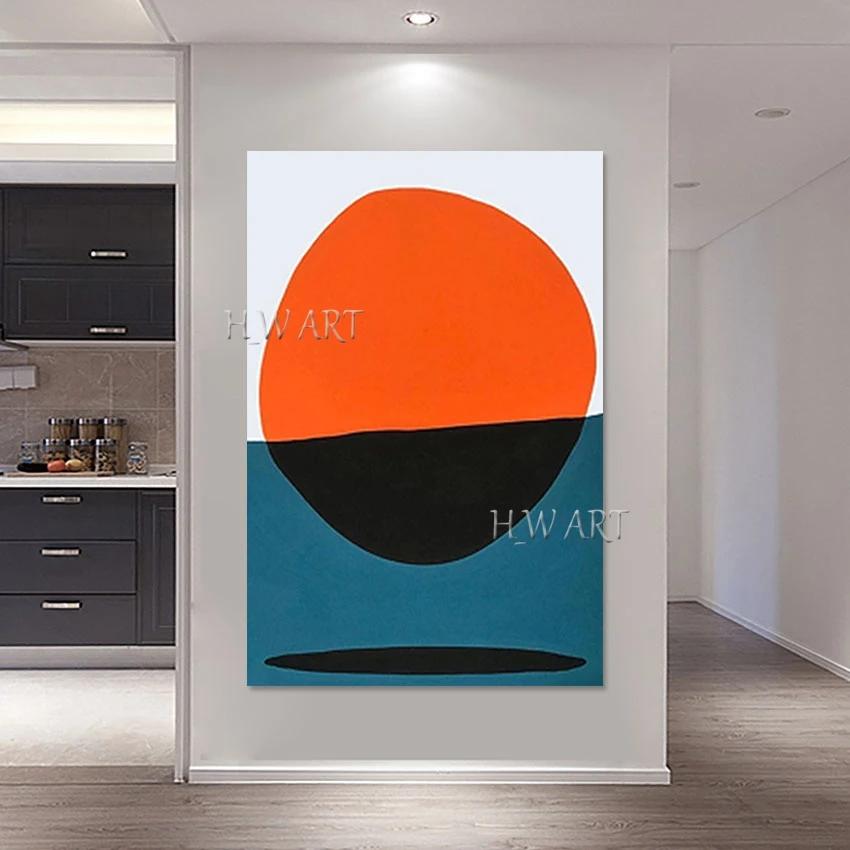 Горячая распродажа современная живопись абстрактные произведения искусства