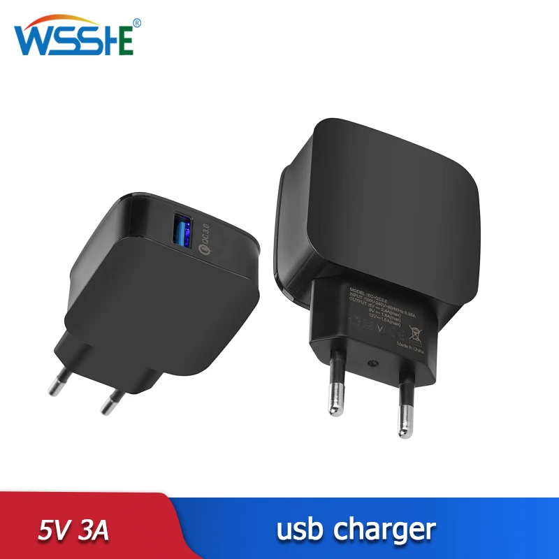 Сетевое зарядное устройство с 1 портом usb 5 В 3 А |
