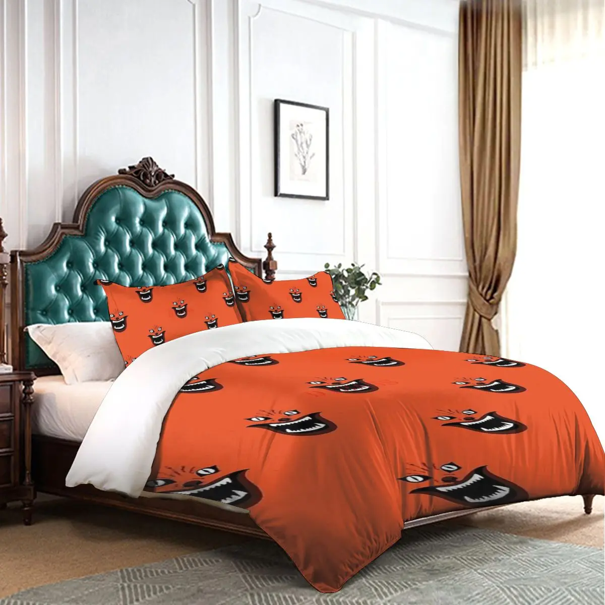 Hausu Ретро японский страшный фильм мягкая искусственная кожа с 2 наволочками