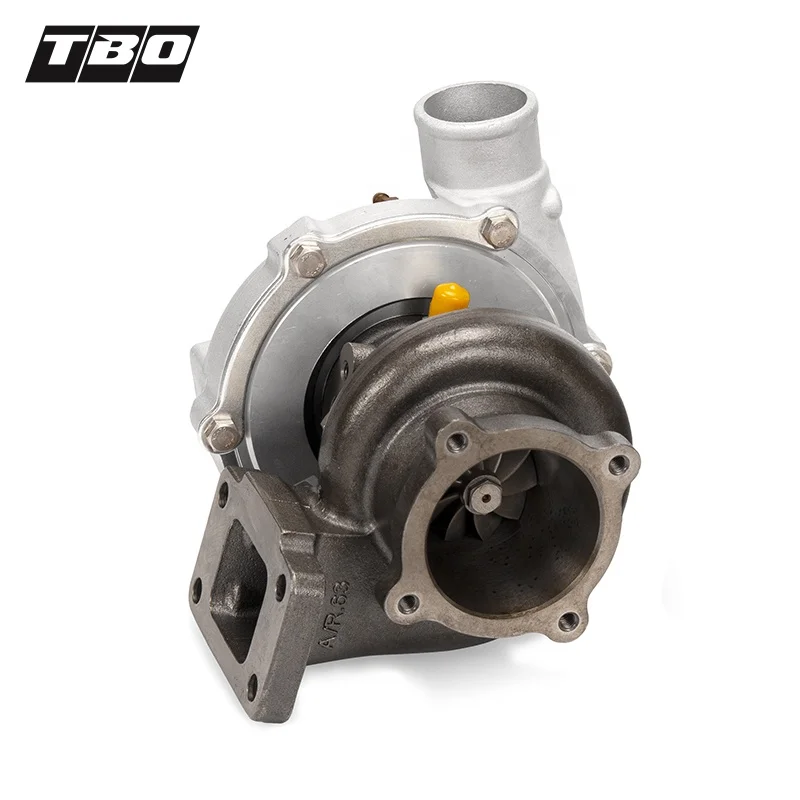 Фото Компрессорное колесо TBO GTX3582R-66 Billet A/R. Новый универсальный турбонагнетатель GT35/GT3582 с 4-болтовым креплением T3 и шарикоподшипником для гоночных автомобилей №1