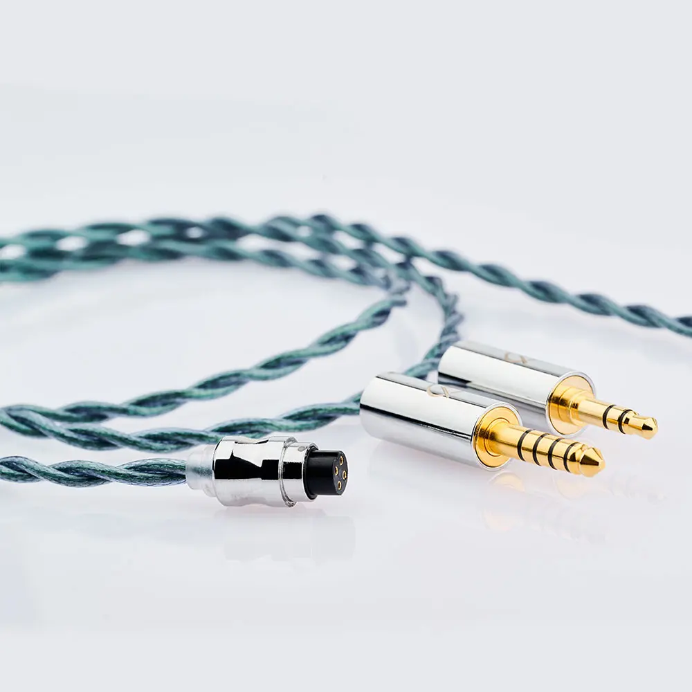Фото Наушники-вкладыши OpenAudio SIREN с гибридными драйверами (1DD+2BA), Hi-Fi, с кабелем и разъемами 3.5 мм и 4.4 мм, подарочный комплект №4