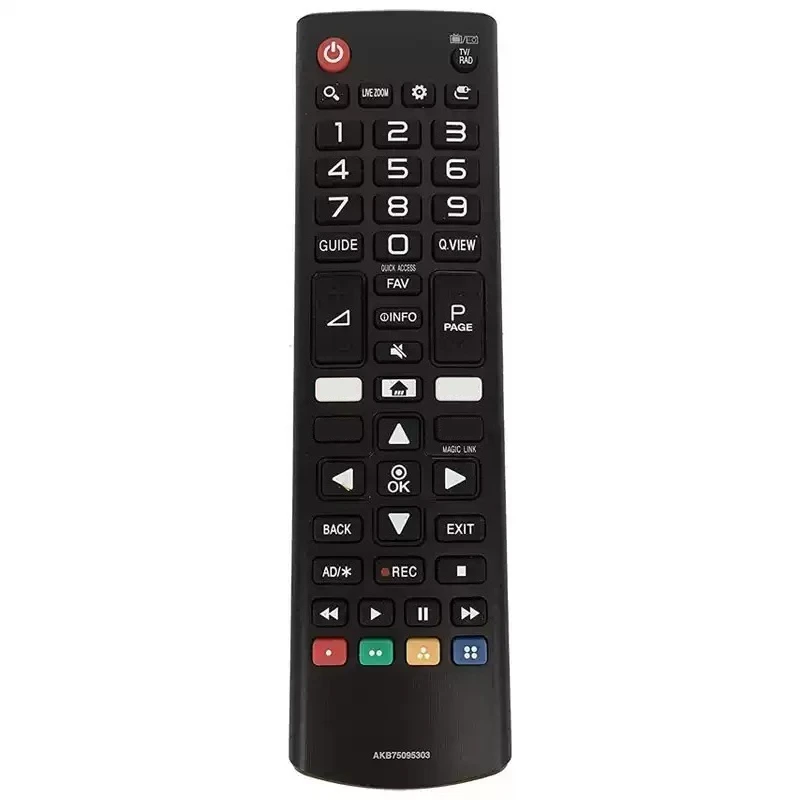 Фото Новый пульт дистанционного управления AKB75095303 для телевизоров LG, совместимый с моделями 43UJ635V, 43UJ6309, 65UJ6309, замена контроллера для смарт-телевизоров LG UHD. №1
