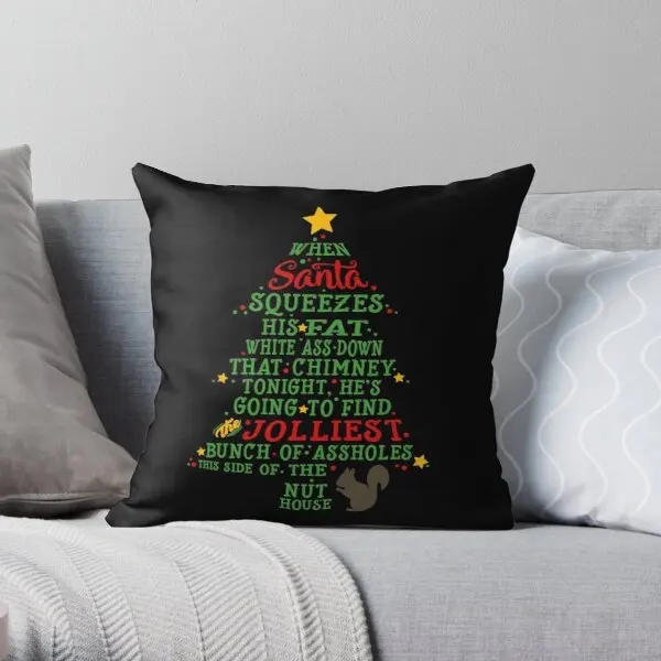 

Jolliest Bunch Of A Holes Printing Throw Pillow Cover Home Comfort Decor Soft Hotel Fashion Throw Anime Car Pillows not include