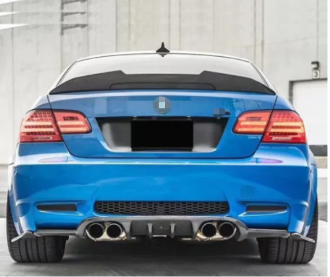 

For BMW 3 Series 2 doors E92 spoiler rear wing lip big spoiler PSM style ABS Material rear trunk spoiler 318i 320i 325i 330i
