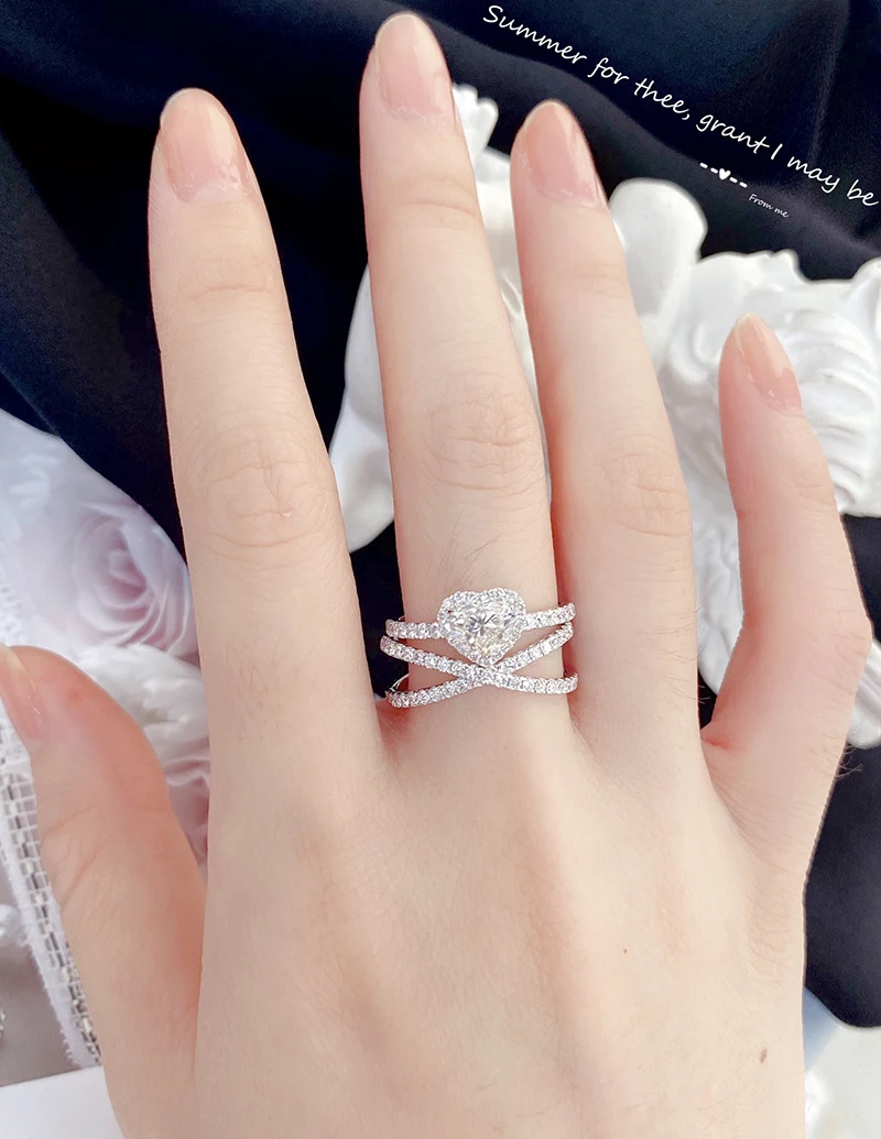 Рисунок 6 - LUOWEND 18K кольца из белого золота