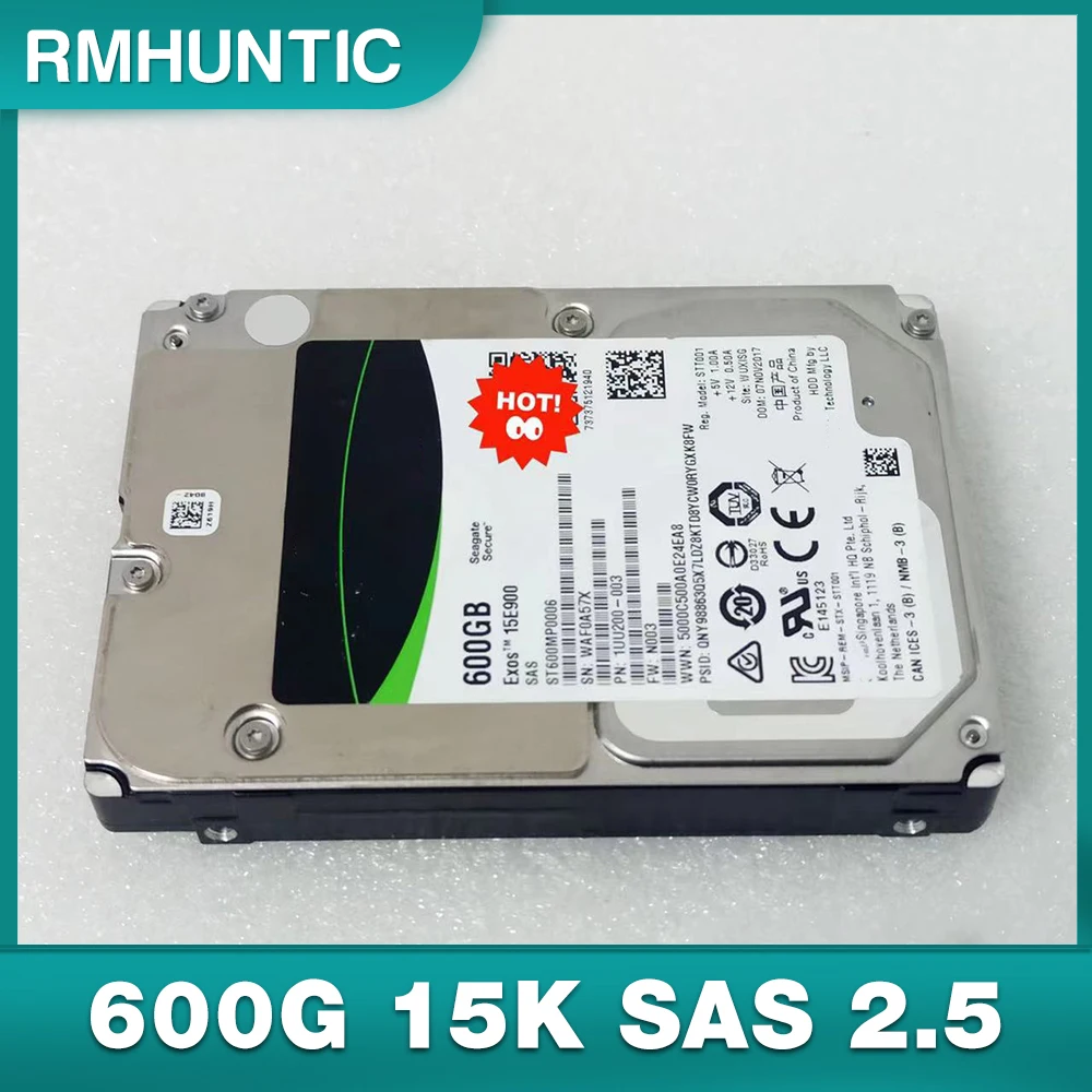 

HDD For ST600MP0006 Server Hard Disk 600G 15K SAS 2.5" 12Gb Hard Drive