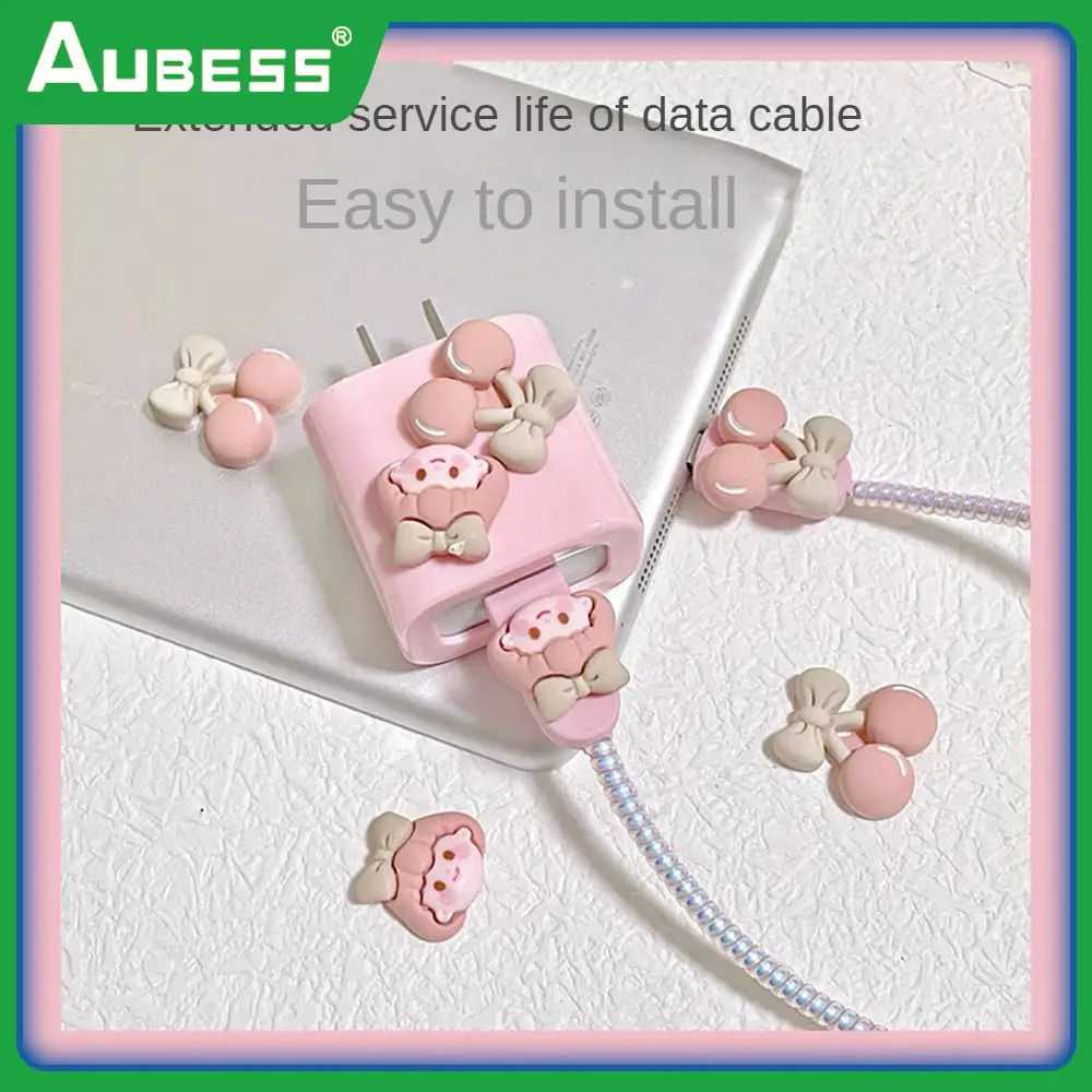 

Breathable Soft Rubber Data Cable Protection Sleeve Breathable Heat Dissipation Winder Accurate Mold Opening Protective Sleeve