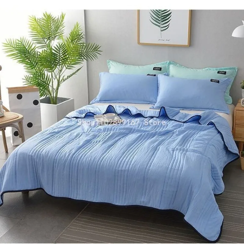 

Comforter Quilt Summer Cooling Blanket Air Condition Blankets For Hot Sleepers Adults Kids Home Couple Bed Comforter Quilt