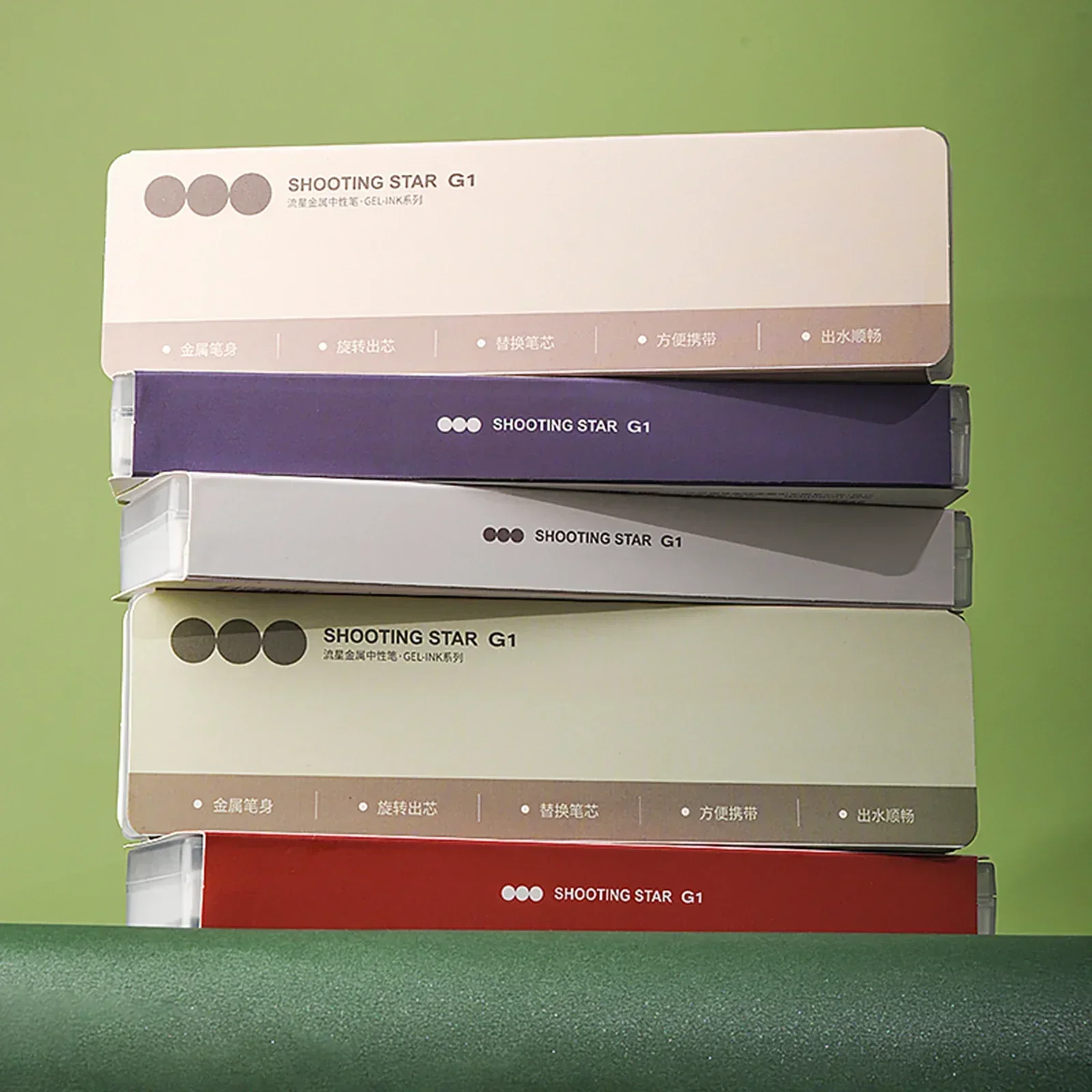 Новая высококачественная металлическая вращающаяся нейтральная ручка Hongdian G1