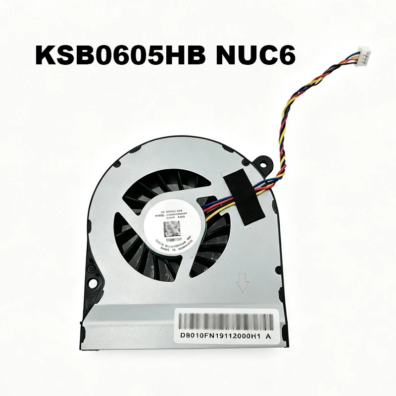 Фото Вентилятор охлаждения процессора для Intel NUC6 KSB0605HB NUC8 NUC10 NS65B01, мини-ПК, 4-контактный PWM. №3
