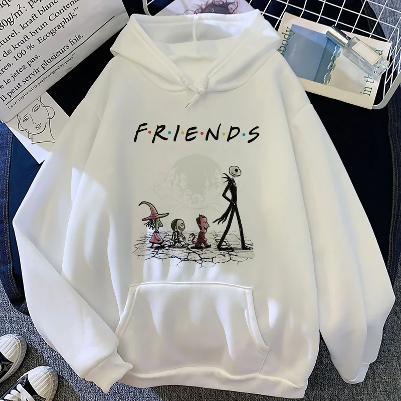 

Disney Kawaii Jack Skellington Schedel Anime Unisex Hoodie Mannen Vrouwen Leuke Manga Grappige Sweatshirt Kawaii Grafische Hoody