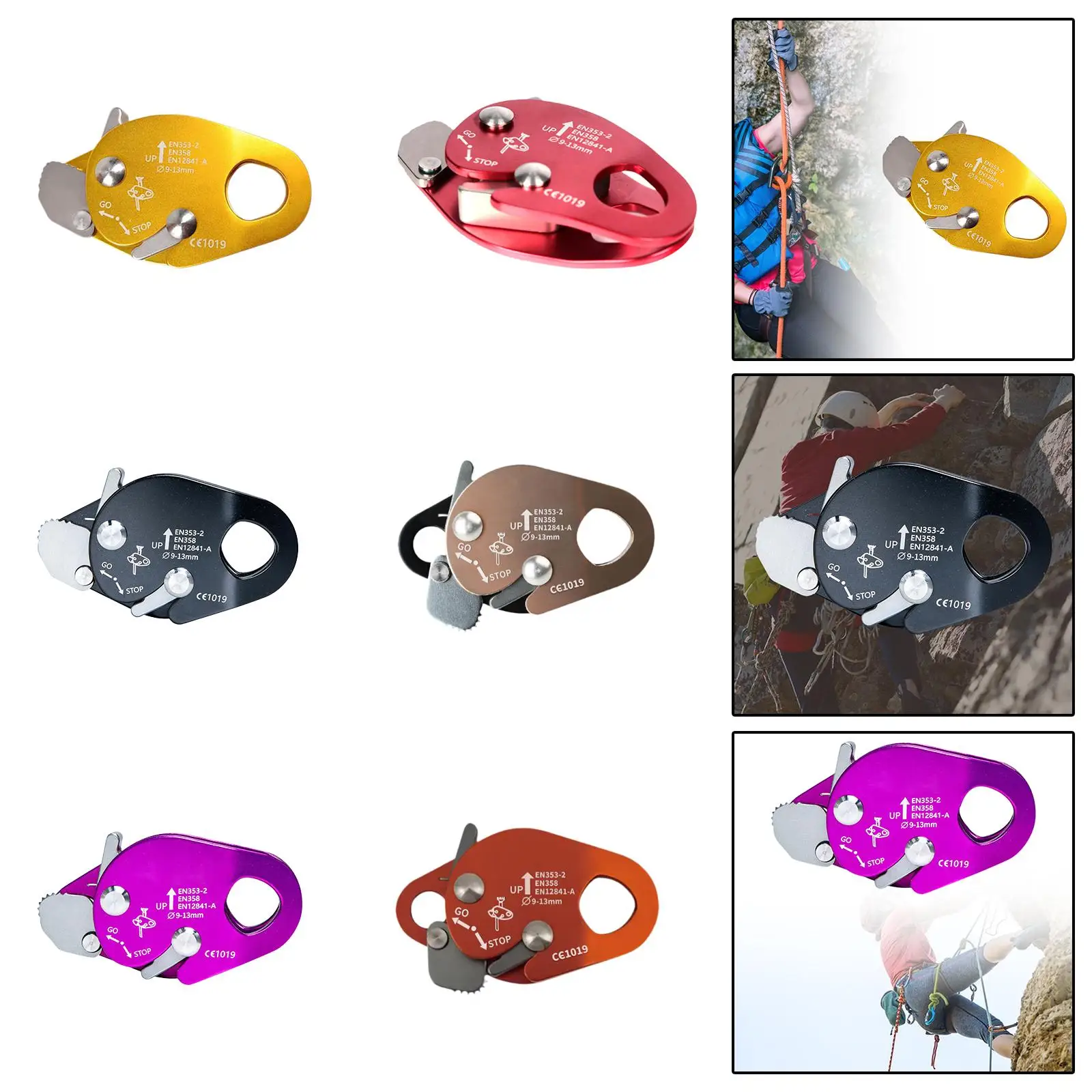 Поводок для скалолазания самоблокирующийся поводок