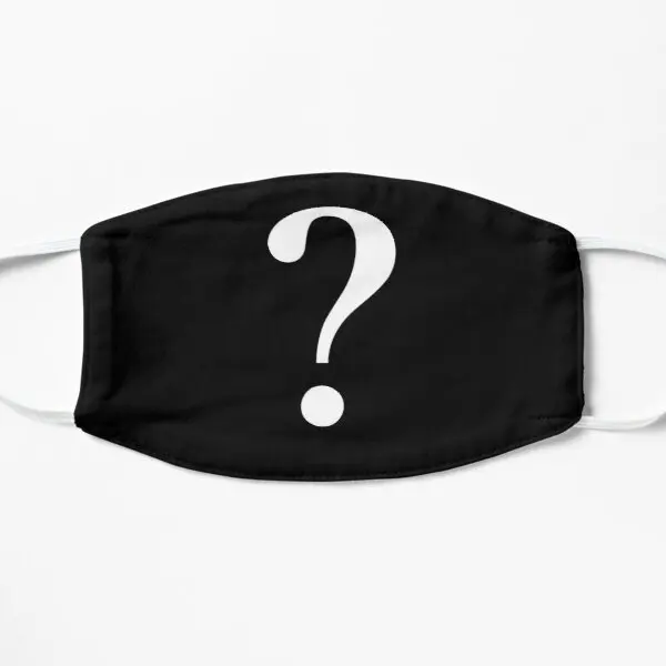 

Have A Question Flat Printing Face Mask Fashion Cartoon Accessories Cotton Pattern Unisex Winter Dustproof Haze Health