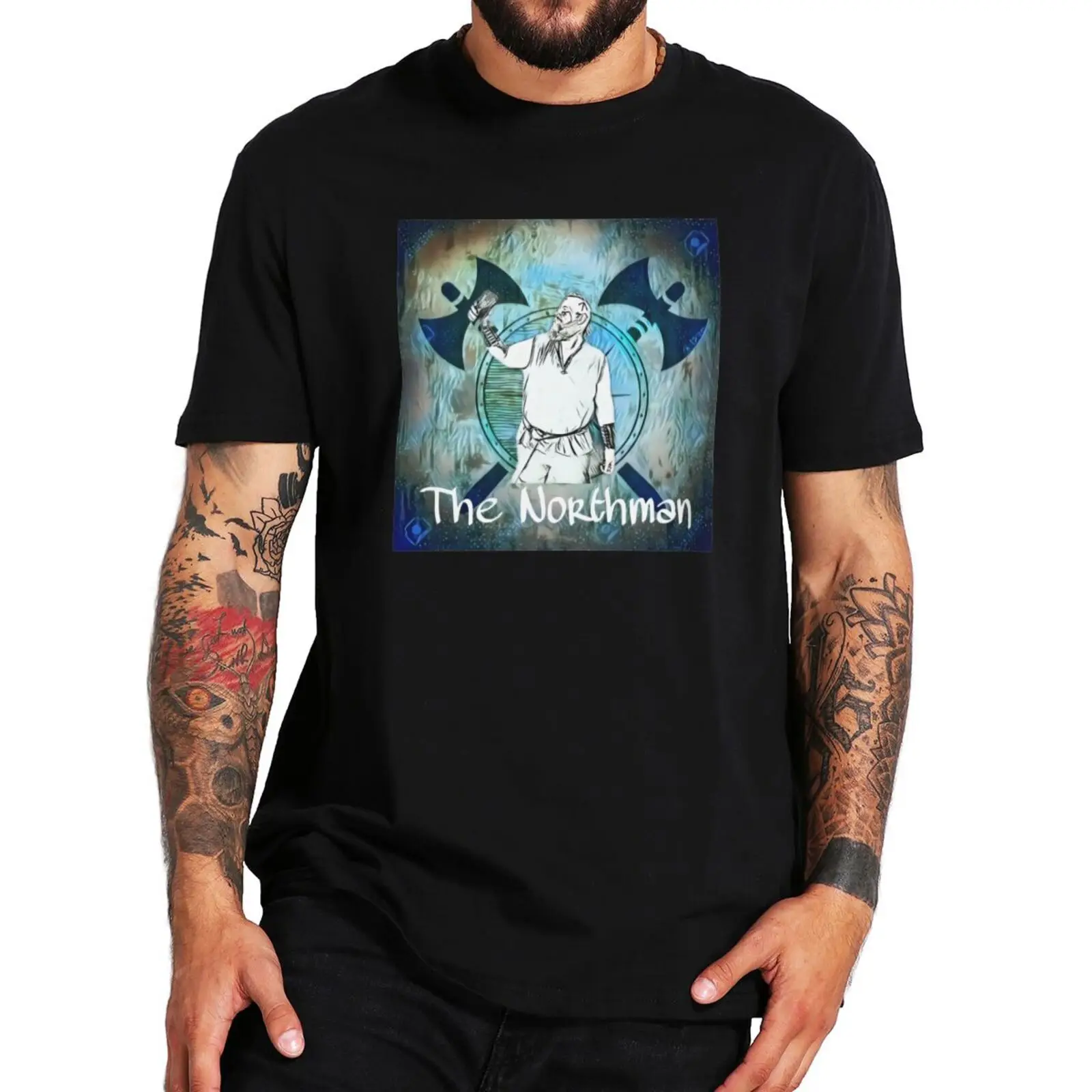 

The Northman Tshirt 2022 American Historical Horror Movies Classic Tee Shirts 100% Cotton EU Size O-Neck Homme Camiseta
