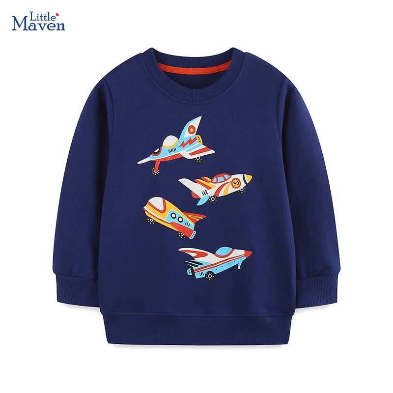 Детская одежда Little maven детская для мальчиков новинка 2024 осенне-весенние