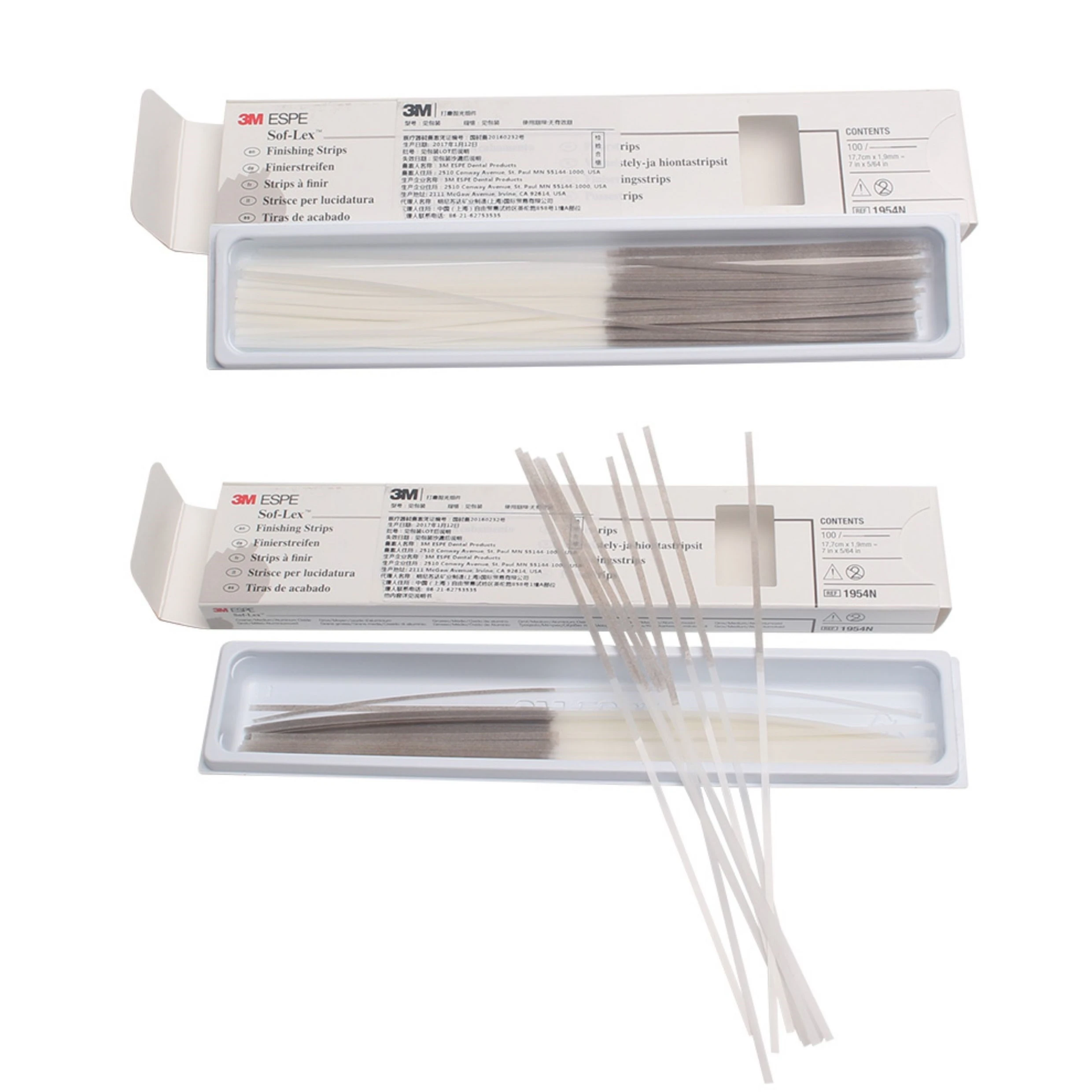 Полоски для полировки и обработки зубов 3M ESPE Sof-Lex шлифовальные диски 17 7 см * 1 9/3 9