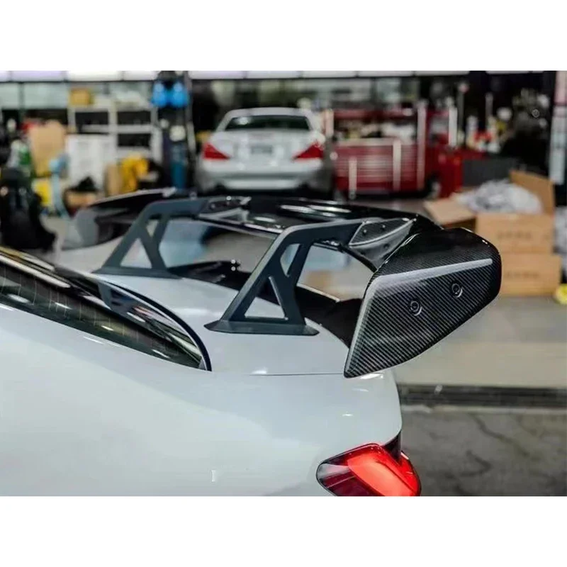 Для BMW M3 M4 F80 F82 F83 G80 G82 Хвостовые плавники из углеродного волокна Задний спойлер