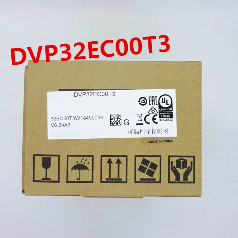 

Оригинальный контроллер PLC DVP32EC00T3 PLC EC3 серии 100-240VAC 16DI 16DO транзисторный выход