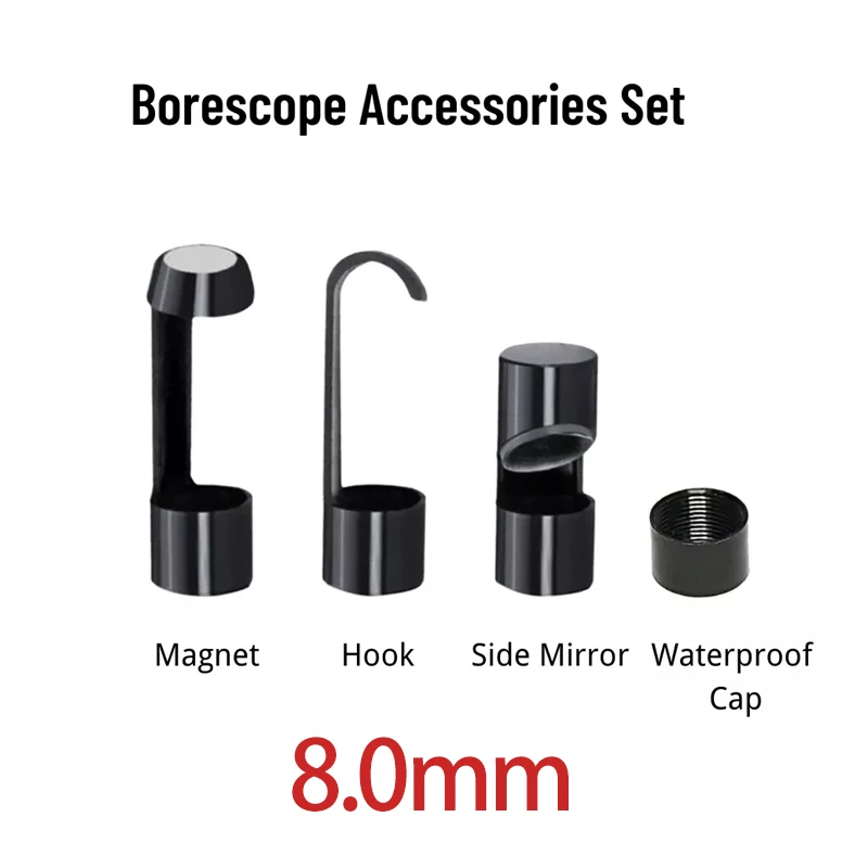 

Аксессуары для бороскопа с магнитом и крючком для эндоскопической камеры 5.5 мм / 8 мм