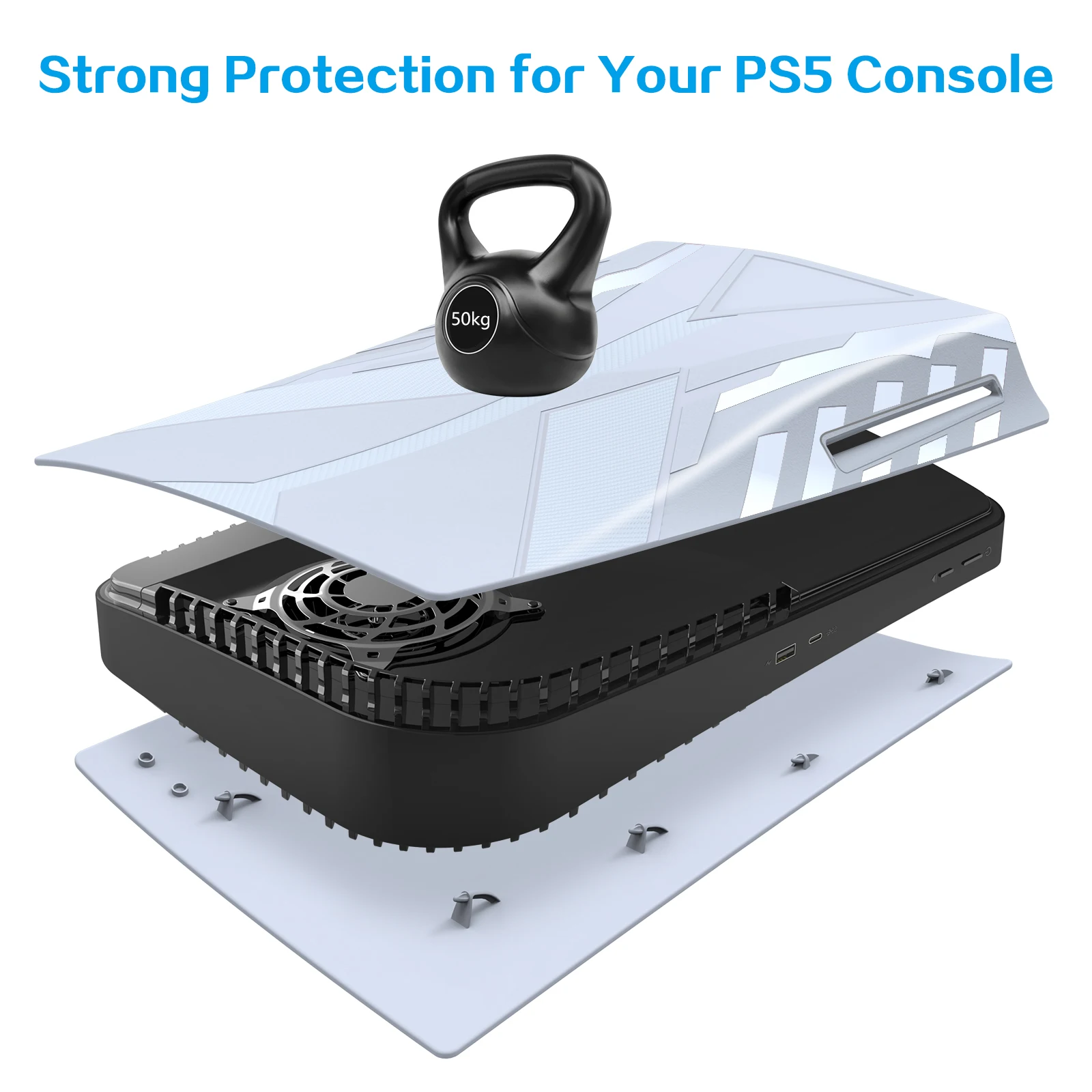 Аксессуары HEYSTOP PS5 пластины для защитные жесткие оболочки с ведьмой консоли