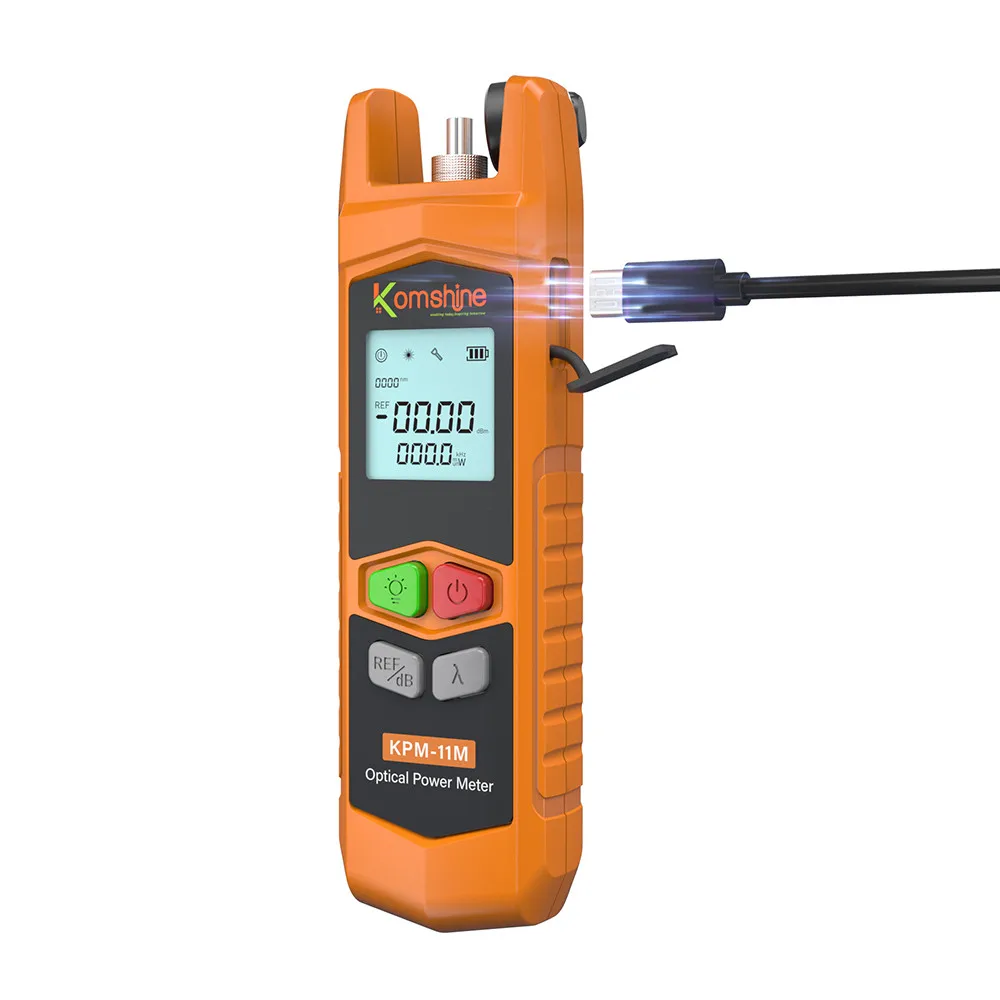 Komshine New KPM-11M Fiber Optical Power Meter Mini OPM Medidor de potência PT Free Shipping