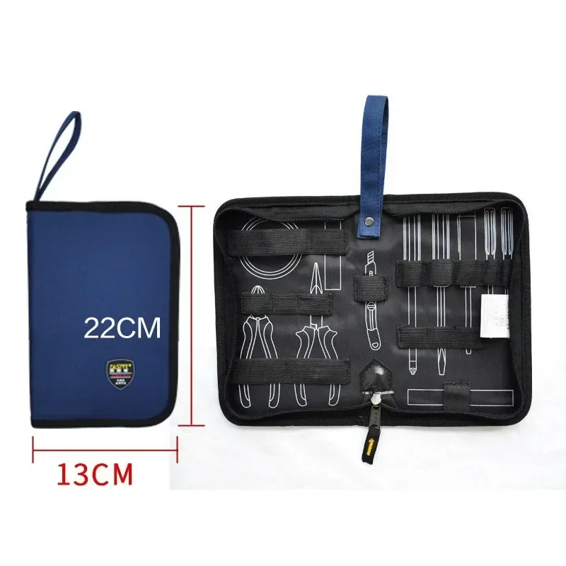 

Ремкомплект для электрика, маленькая сумка для инструментов, холщовые инструменты для электриков, рабочие инструменты, сумки, профессиональные детали, сумка-органайзер для инструментов