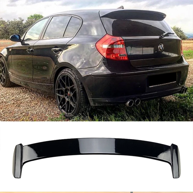 Подходит для BMW 1 серии E81 E87 2005-2011 118i 120i спойлер с верхним крылом внешняя