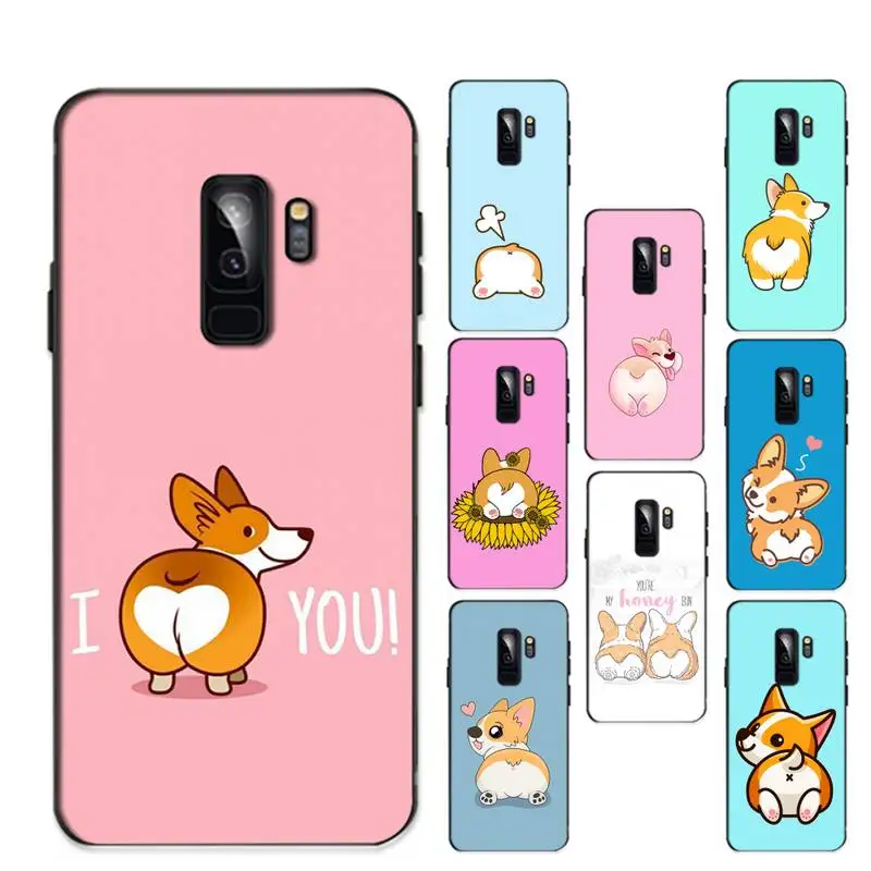 

FHNBLJ Corgi Dog Buttocks Phone Case for Samsung A51 A30s A52 A71 A12 for Huawei Honor 10i for OPPO vivo Y11 cover