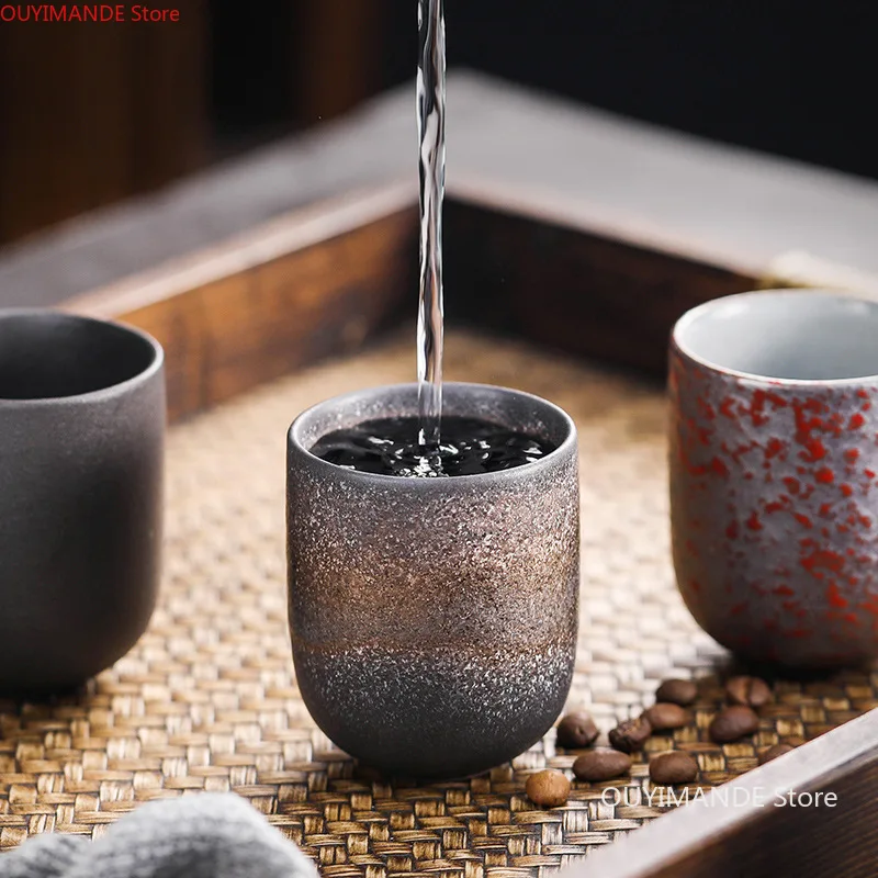 

New Coffee Cups Ceramics Mugs Beer Tea Mug Whiskey Glass Drinkware Cup Ceramic Latte Specialized Coffee Kung Fu Tea Cup