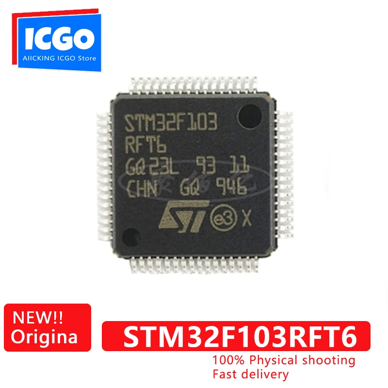 

(1 шт.) 100% оригинальный STM32F103RFT6 LQFP-64 Новый