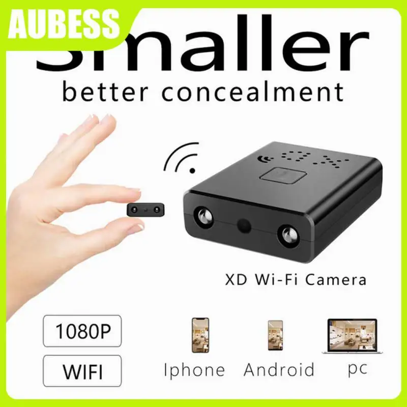 

Black Camera Wifi Body Camera Wireless Ir-cut Motion Detection Video Recorder New Suport Tf Card Ip Cam Night Vision Micro Cam