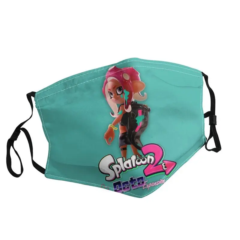 

Splatoon Mask Breathable Unisex Adult Sci-Fi Video Game Mouth Face Mask Anti Haze Dustproof Protection Cover Respirator Muffle