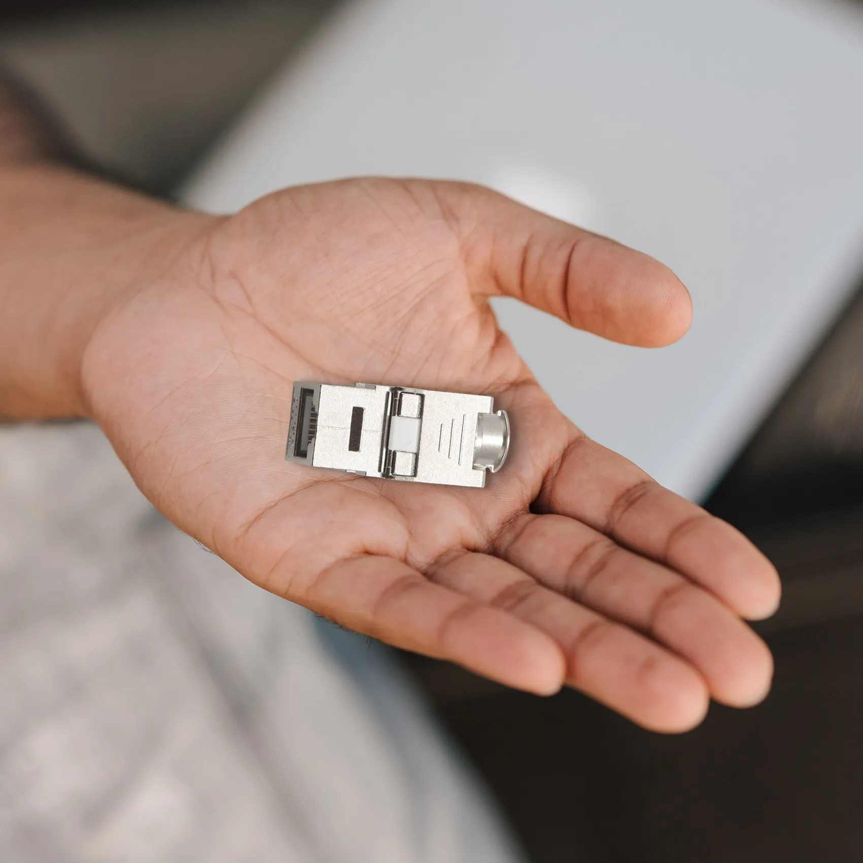 12 шт. RJ45 Keystone Cat7 Cat6A экранированный модуль из цинкового сплава FTP сетевой разъем Jack