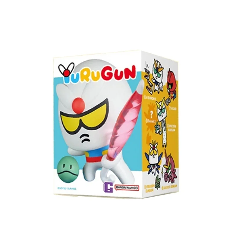 Официальная глухая коробка Bandai YuRuGun Gundam Unicorn Q, милая мини-модель QMSV, детская коллекционная игрушка, Рождественский подарок (art.: 3920d262eedcd) - 3920d262eedcd