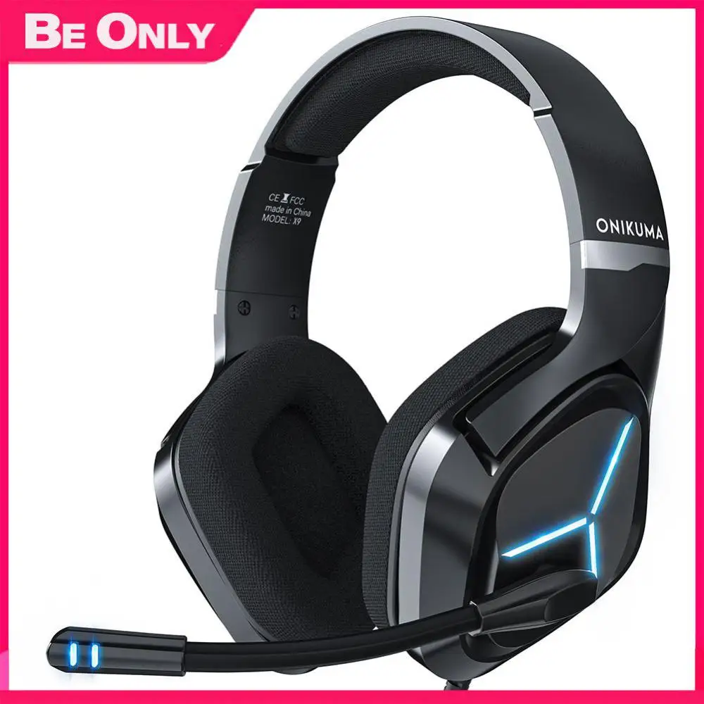 

For Notebook Wired Game Audio Headset Anti-Sound With Microphone Earphone X9 3.5mm E-Sport Headphones Game Component