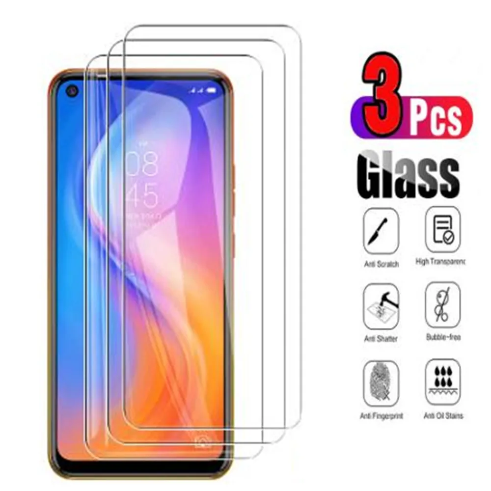 Защитное стекло для Tecno Pova 2 LE7 Power 4 Pro Spark 5 Air 7 6 GO POP 3 шт. закаленное защитное