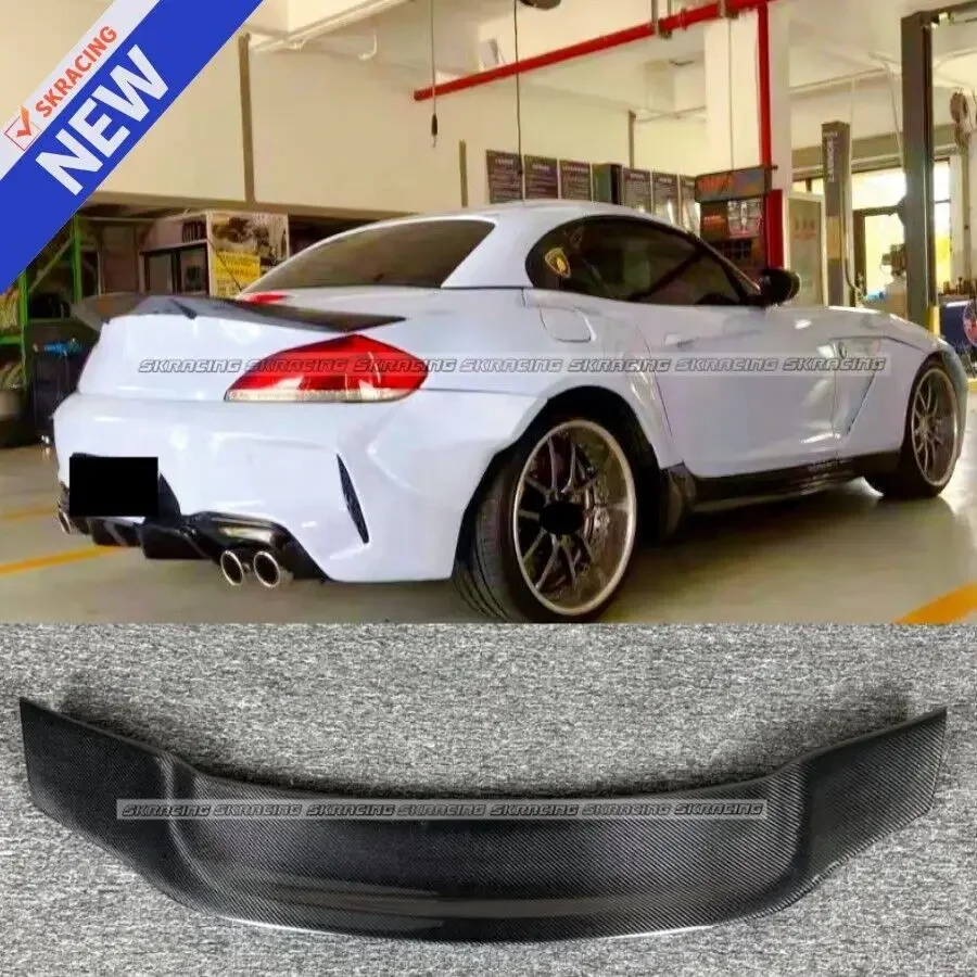 Хит продаж спойлер для заднего багажника из натурального углеродного волокна