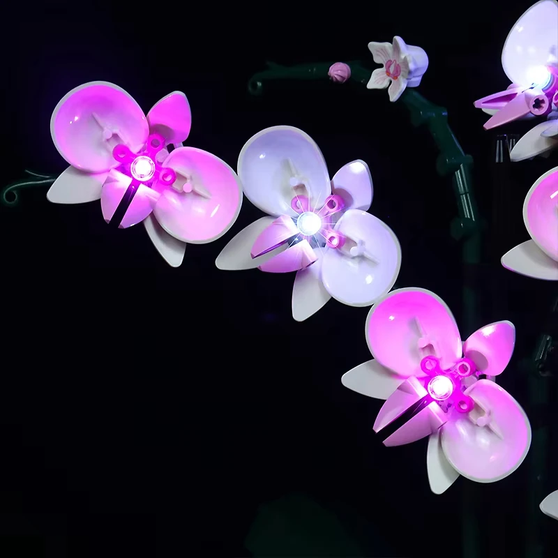 Комплект светодиодных фонарей сделай сам для LEGO Flower 10311 набор строительных