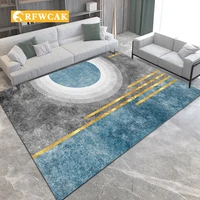 modern minimalist geometric abstract living room coffee table carpet home decoration bedroom sofa bay window sandless mat tatami