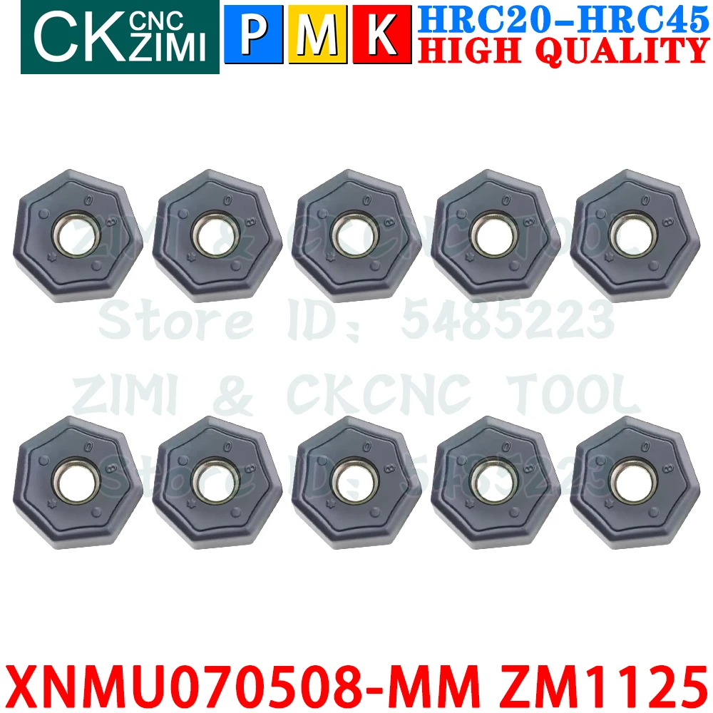 XNMU070508-MM ZM1125 XNMU 070508 MM Твердосплавные вставки Фрезерные с быстрой подачей